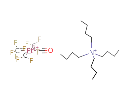 [NBu<sub>4</sub>][Pt(CF<sub>3</sub>)3(CO)]