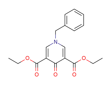 diethyl 1-benzyl-4-oxo-1,4-dihydropyridine-3,5-dicarboxylate