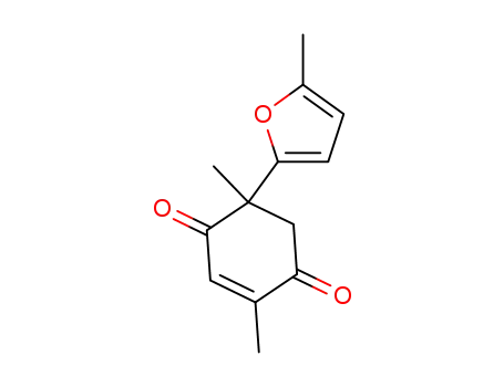2,5-dimethyl-5-(5-methylfuran-2-yl)cyclohex-2-ene-1,4-dione