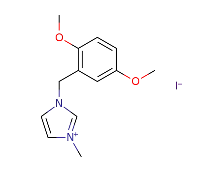 1-(2,5-dimethoxybenzyl)-3-methylimidazolium iodide