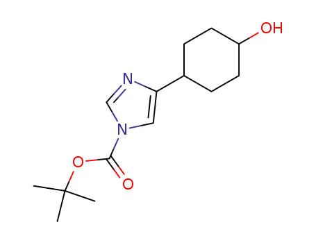 1H-Imidazole-1-carboxylic acid, 4-(4-hydroxycyclohexyl)-,
1,1-dimethylethyl ester