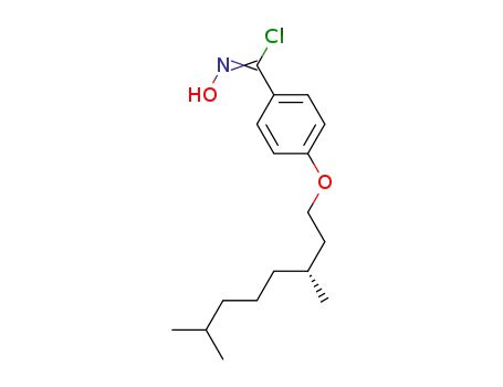 (R)-4-(3,7-dimethyloctyloxy)benzohydroximoyl chloride