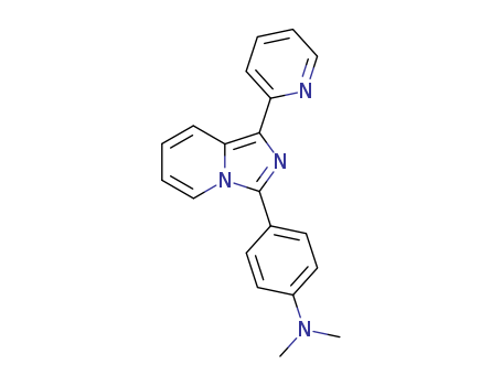 Benzenamine,  N,N-dimethyl-4-[1-(2-pyridinyl)imidazo[1,5-a]pyridin-3-yl]-