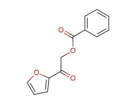 Molecular Structure of 131496-20-3 (Ethanone, 2-(benzoyloxy)-1-(2-furanyl)-)