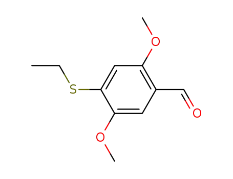 Benzaldehyde, 4-(ethylthio)-2,5-dimethoxy-