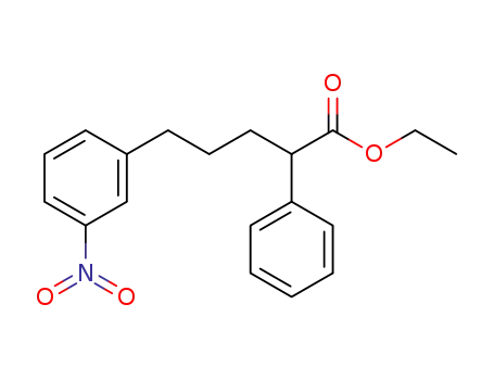 ethyl 5-(3-nitrophenyl)-2-phenylpentanoate