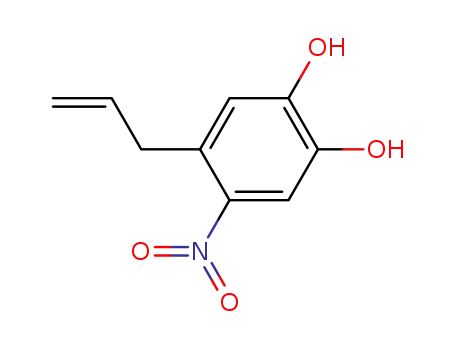 4-allyl-5-nitrobenzene-1,2-diol