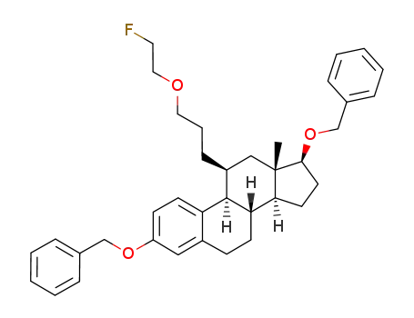 3,17β-dibenzyloxy-11β-(3-(2-fluoroethoxy)propyl)estra-1,3,5(10)-triene
