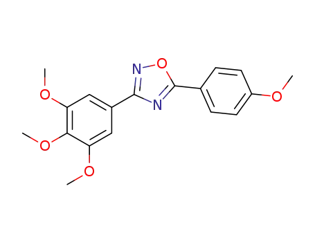 5-(4-methoxyphenyl)-3-(3,4,5-trimethoxyphenyl)-1,2,4-oxadiazole