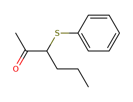 3-(phenylthio)hexane-2-one
