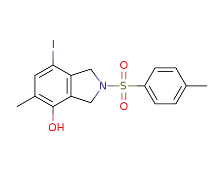 7-iodo-5-methyl-2-[(4-methylphenyl)sulfonyl]-2,3-dihydro-1H-isoindol-4-ol