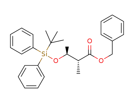 (2R,3S)-benzyl 3-(tert-butyldiphenylsilyloxy)-2-methylbutanoate