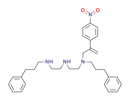 N-{2-[[2-(4-nitrophenyl)allyl]-(3-phenylpropyl)amino]ethyl}-N'-(3-phenylpropyl)ethane-1,2-diamine