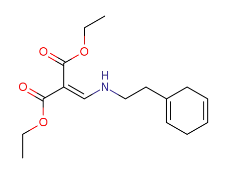2-{[2-(cyclohexa-1,4-dienyl)ethylamino]methylene}malonic acid diethyl ester