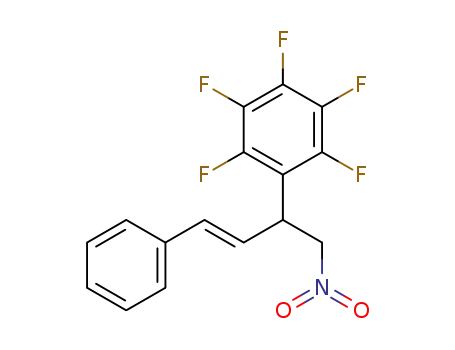 (E)-1,2,3,4,5-pentafluoro-6-(1-nitro-4-phenylbut-3-en-2-yl)benzene