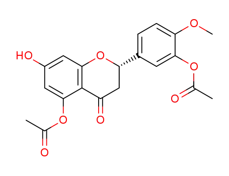 Molecular Structure of 147711-15-7 (Hesperetin 3,4-Diacetate)