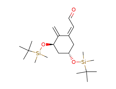 (2Z)-[(3R,5S)-3,5-di-(tert-butyldimethylsilyloxy)-2-methylenecyclohexylidene]acetaldehyde
