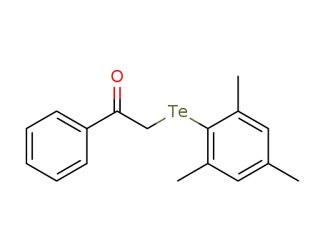 Ethanone, 1-phenyl-2-[(2,4,6-trimethylphenyl)telluro]-