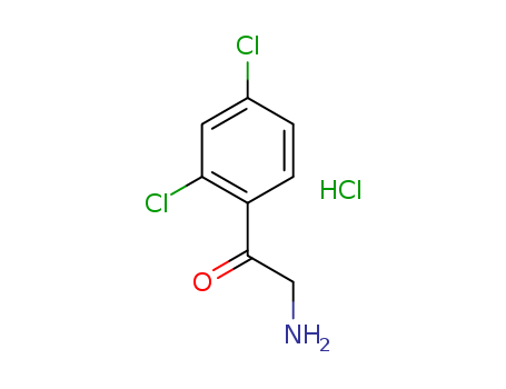 Ethanone,2-amino-1-(2,4-dichlorophenyl)-, hydrochloride (1:1)