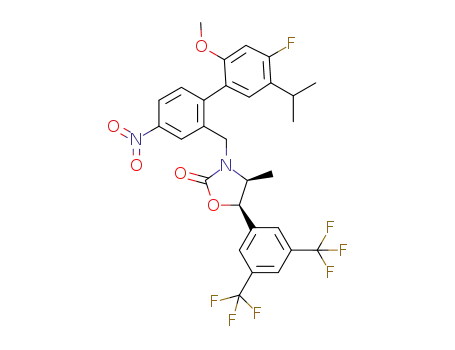 C<sub>29</sub>H<sub>25</sub>F<sub>7</sub>N<sub>2</sub>O<sub>5</sub>