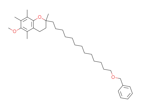 2-(13-(benzyloxy)tridecyl)-6-methoxy-2,5,7,8-tetramethyl-3,4-dihydro-2H-chromene