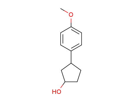 3-(4-methoxyphenyl)cyclopentanol