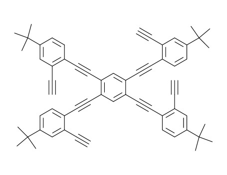 Benzene,
1,2,4,5-tetrakis[2-[4-(1,1-dimethylethyl)-2-ethynylphenyl]ethynyl]-