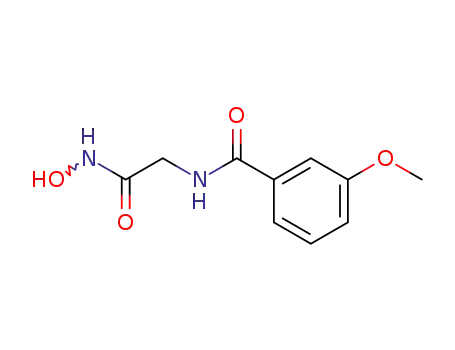 Molecular Structure of 65654-09-3 (2-methoxyhippurohydroxamic acid)