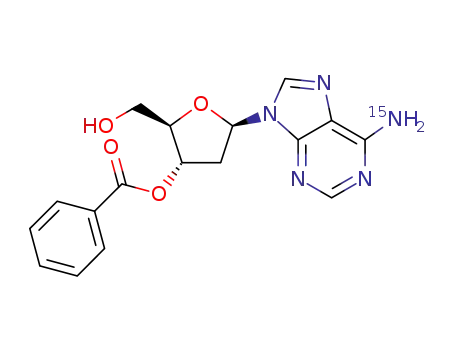 [6-<sup>(15)</sup>N]-3'-O-benzoyl-2'-deoxyadenosine