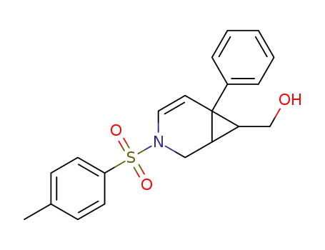 Molecular Structure of 1309599-99-2 ((6-phenyl-3-tosyl-3-azabicyclo[4.1.0]hept-4-en-7-yl)methanol)