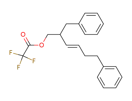 2-benzyl-6-phenyl-(E)-3-hexenyl trifluoroacetate