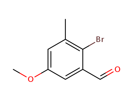 2-bromo-5-methoxy-3-methylbenzaldehyde