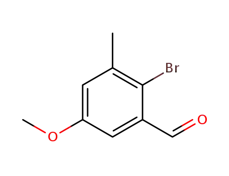 2-bromo-5-methoxy-3-methylbenzaldehyde