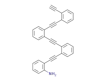 2-{[2-({2-[(2-ethynylphenyl)ethynyl]phenyl}ethynyl)phenyl]ethynyl}aniline