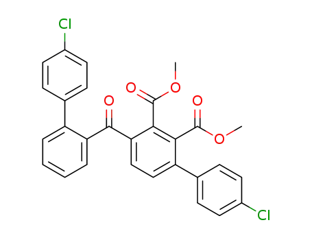 dimethyl 4'-chloro-4-(4'-chlorobiphenylcarbonyl)biphenyl-2,3-dicarboxylate