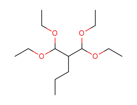Molecular Structure of 21037-61-6 (2-DIETHOXYMETHYL-1,1-DIETHOXYPENTANE)