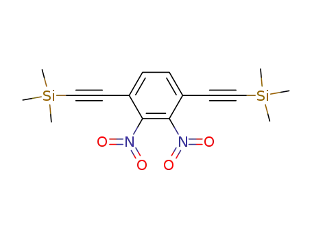 2,3-dinitro-1,4-bis(trimethylsilanylethynyl)benzene