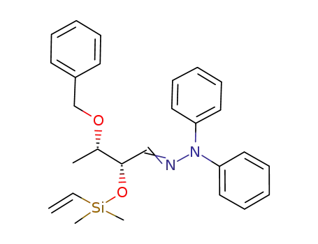 2-((2S,3S)-3-(benzyloxy)-2-(dimethyl(vinyl)silyloxy)butylidene)-1,1-diphenylhydrazine