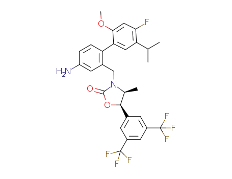 C<sub>29</sub>H<sub>27</sub>F<sub>7</sub>N<sub>2</sub>O<sub>3</sub>
