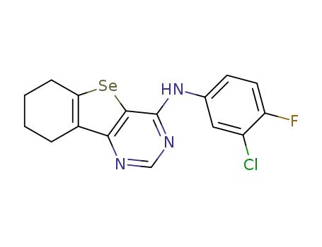 4-chloro-6,7,8,9-tetrahydrobenzo[1,2-d]pyrimidino[5,4-b]selenophene
