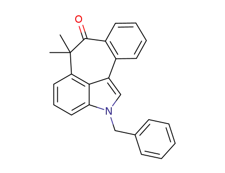 2-benzyl-6,6-dimethyl-2,6-dihydro-2-aza-dibenzo[cd,h]azulen-7-one