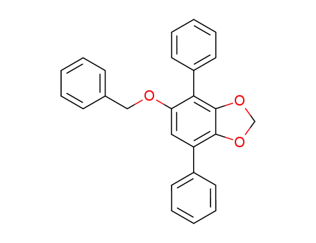 4,7-diphenyl-5-benzyloxybenzo[d]-1,3-dioxole