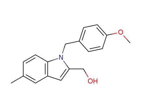 [1-(4-methoxy-benzyl)-5-methyl-1H-indol-2-yl]-methanol