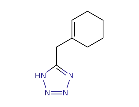 Molecular Structure of 1337922-05-0 (5-(cyclohexenylmethyl)-1H-tetrazole)