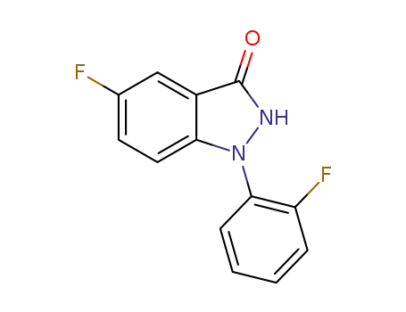 5-fluoro-1-(2-fluorophenyl)-2,3-dihydro-1H-indazol-3-one