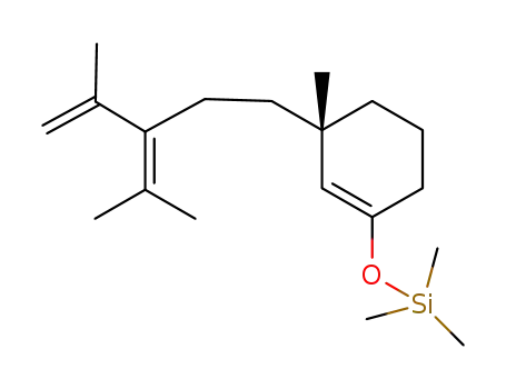 (S)-trimethyl((3-methyl-3-(4-methyl-3-(prop-1-en-2-yl)pent-3-en-1-yl)cyclohex-1-en-1-yl)oxy)silane