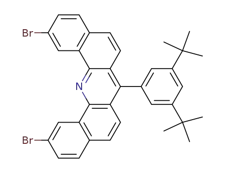 2,12-dibromo-7-(3,5-di-tert-butylphenyl)dibenz[c,h]acridine