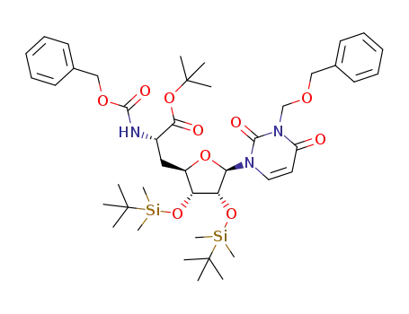 C<sub>43</sub>H<sub>65</sub>N<sub>3</sub>O<sub>10</sub>Si<sub>2</sub>