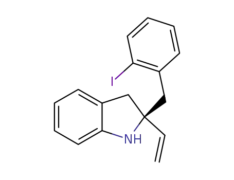 (S)-2-(2-iodobenzyl)-2-vinylindoline