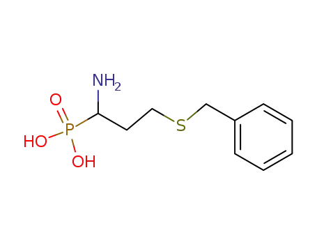 Molecular Structure of 77275-38-8 ([1-amino-3-(benzylsulfanyl)propyl]phosphonic acid)